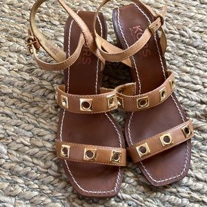 Michael Kors 2.5 inch wedged heel sandals